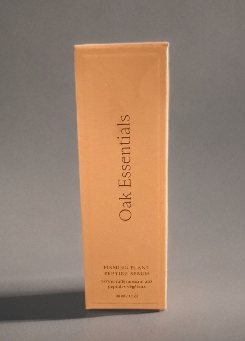 OAK ESSENTIALS Firming Plant Peptide Serum 1 fl oz / 30ml NEW IN BOX #K528FG